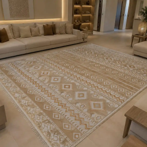margoum aloucha 2m*3 (zig zag doré)
